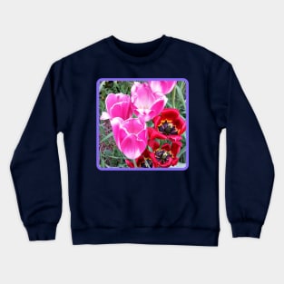 Pretty Tulips Crewneck Sweatshirt